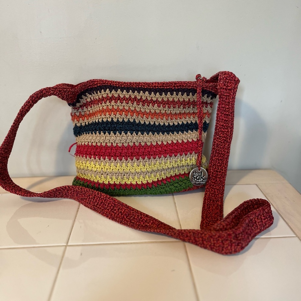 The Sak woven crossbody